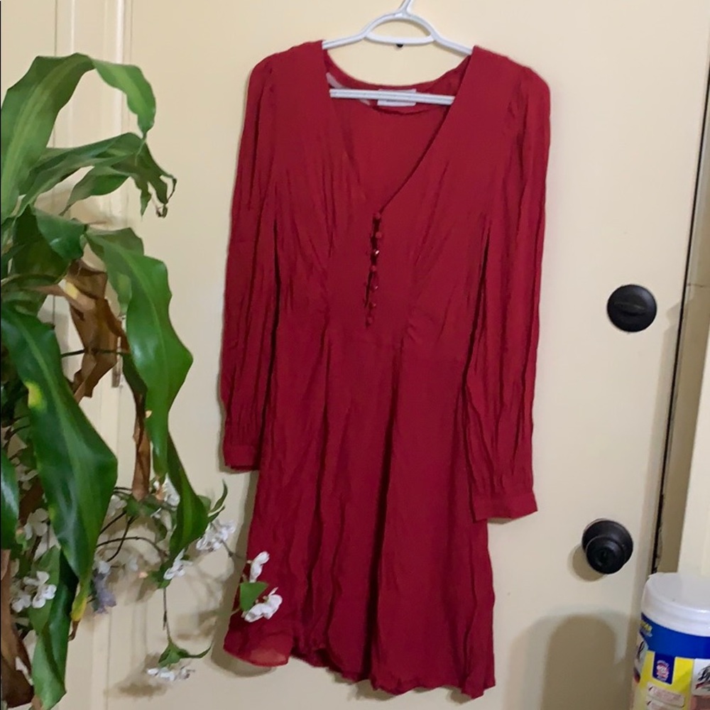 & other stories red dress